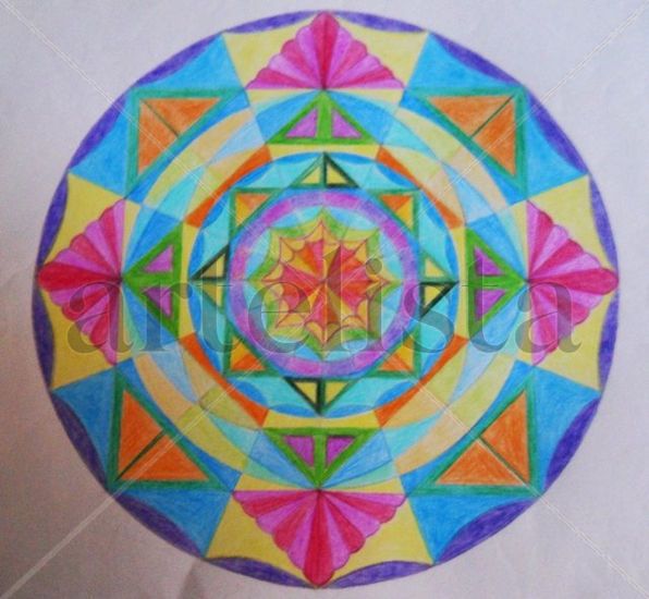 Mandala I Lápiz