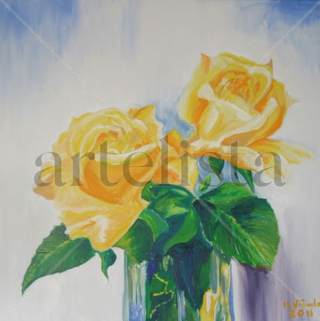 Rosas amarillas