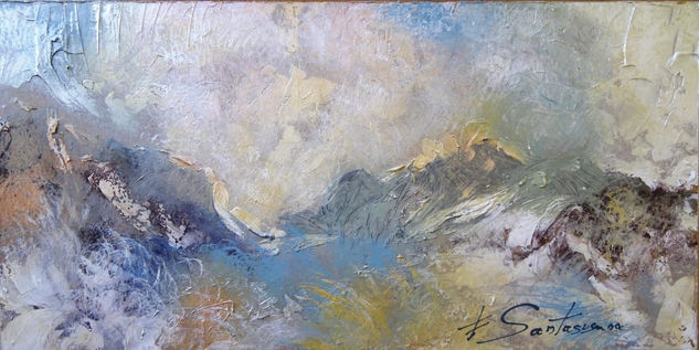 2003 Acrílico Tabla Paisaje