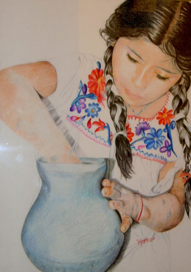 pequeña alfarera