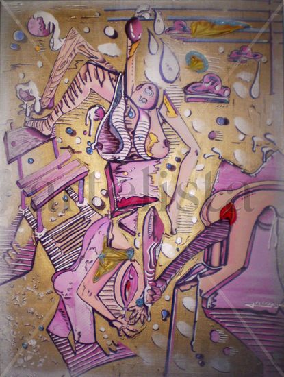 Phallus Coercitus Acrylic Canvas Others