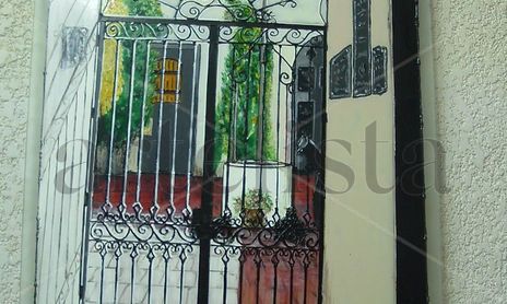 Pinturas sobre vidrio