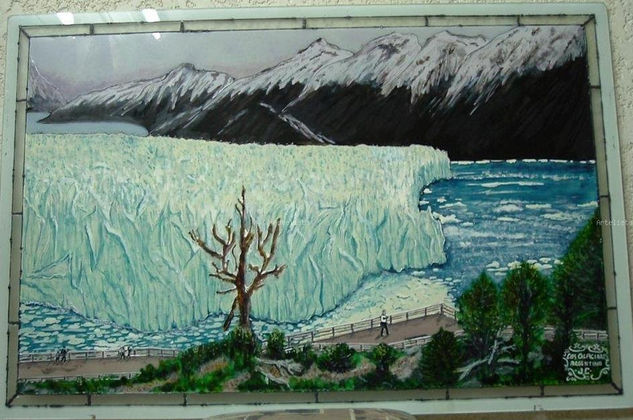 Los Glaciares (argentina) Oil Canvas Landscaping