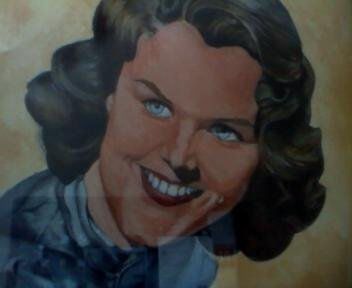 Lee Remick Watercolour Card Portrait