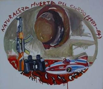 Naturaleza muerta del curso 83-84