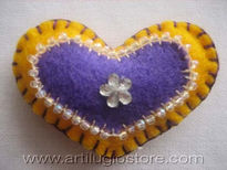 Broche corazón