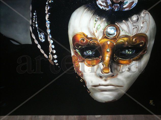 ANOTHER SAD MASK Oil Canvas Landscaping