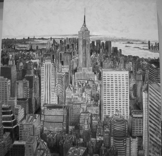 NUEVA YORK Oil Canvas Landscaping