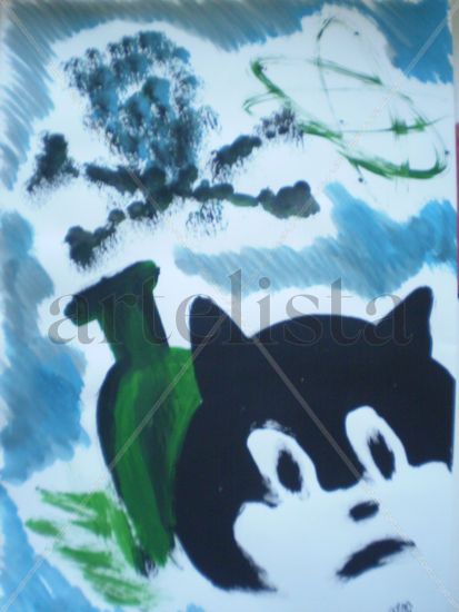 Srodinger ´s cat Acrylic Paper Others