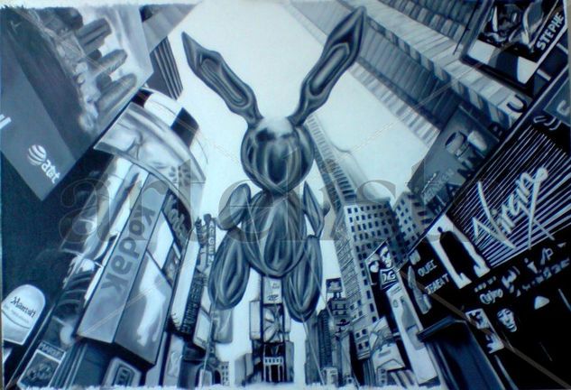 Rabbit-2010 Óleo Lienzo Otros