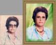 Restauración fotográfica pictorizada