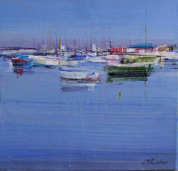 Vistas desde el club nautico Acrylic Canvas