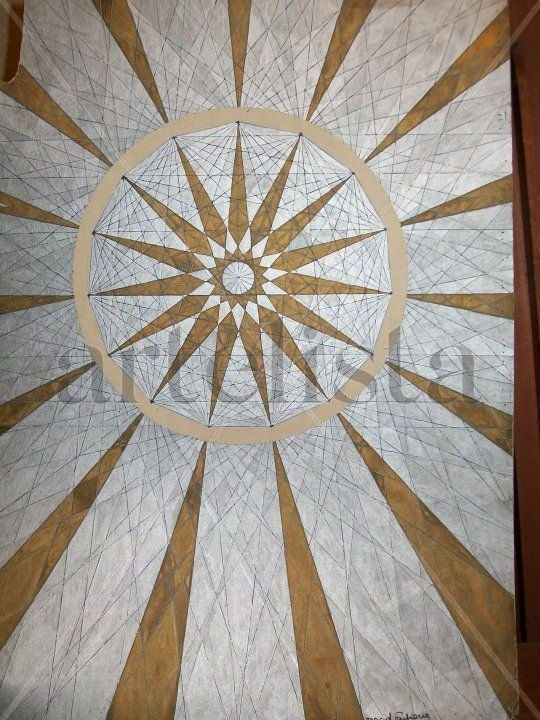 mandala de paz plateado