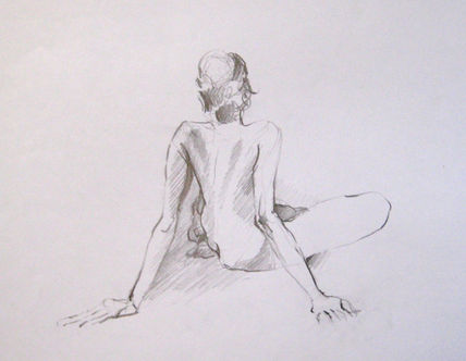 Mujer sentada