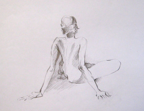 Mujer sentada