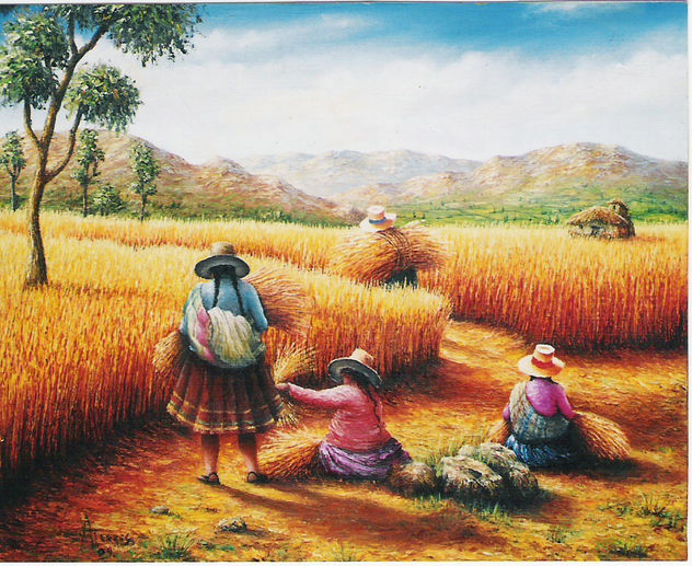 camino al trigal