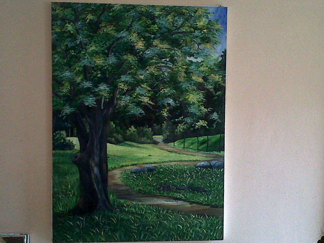 paisaje verde