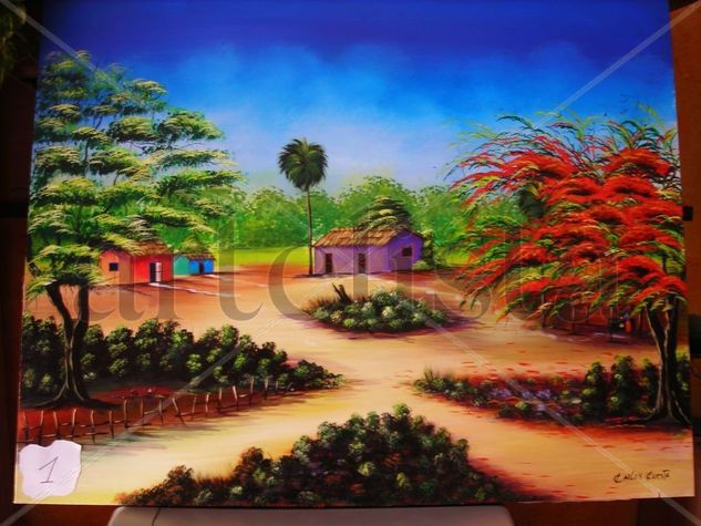 franboyan Acrylic Canvas Landscaping