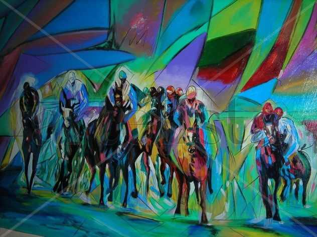 carrera de caballo