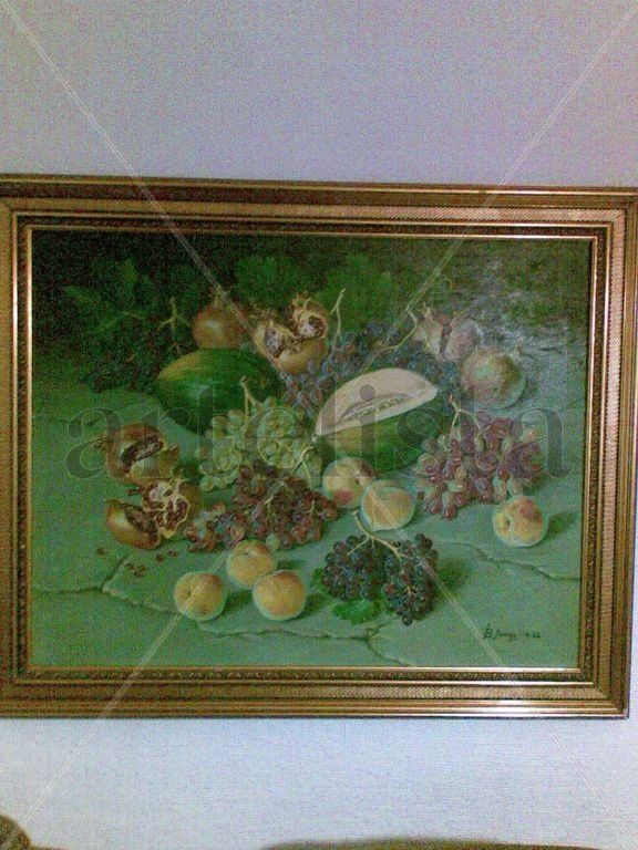 cuadro "bodegon de frutas"