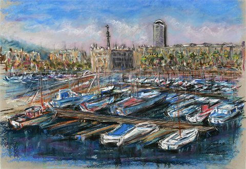Puerto deportivo Barcelona 