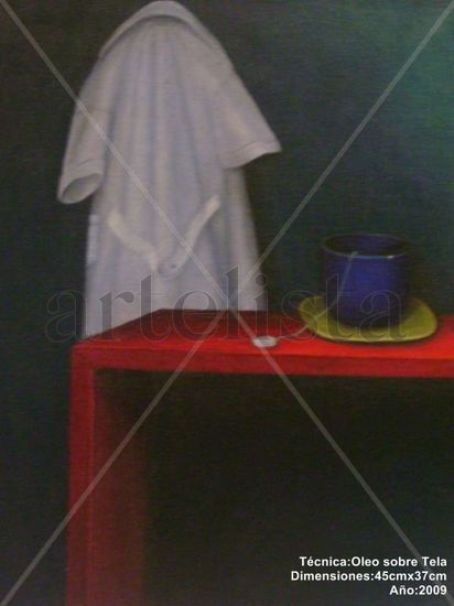 De la serie el mundo de los objetos Oil Canvas Still Life Paintings