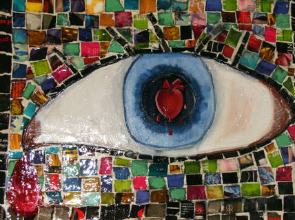 Ojo y mosaico