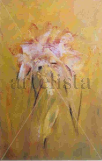 Anxela Oil Canvas Floral Painting