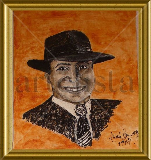 GARDEL Acrylic Canvas Portrait