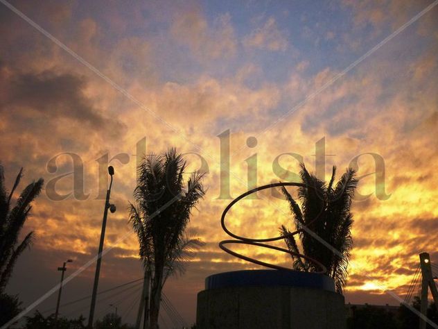 Atardecer en Bogota
