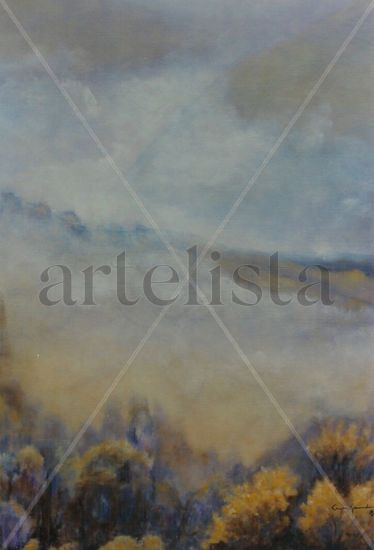 Ribeira Sacra Oil Canvas Landscaping