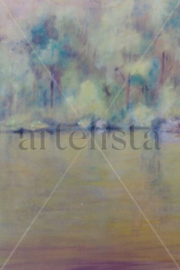 En calma Oil Canvas Landscaping