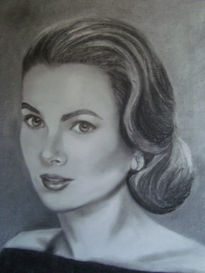 Retrato de Grace Kelly