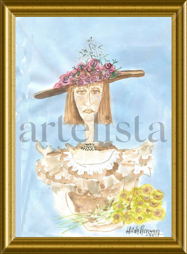 SEÑORA CON SOMBRERO