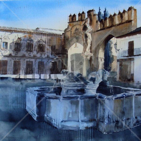 Baeza. Plaza del Pópulo
