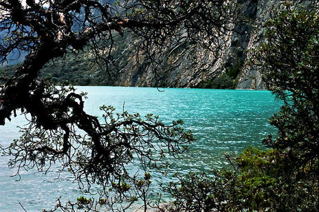 Laguna turquesa