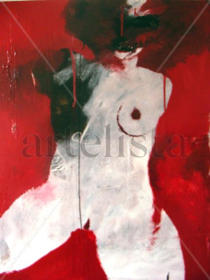 nuda verita Oil Canvas Figure Painting