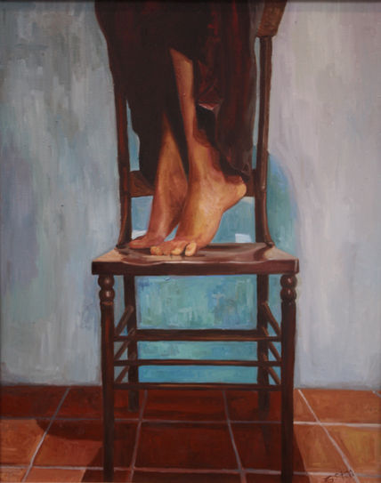 Sobre la silla