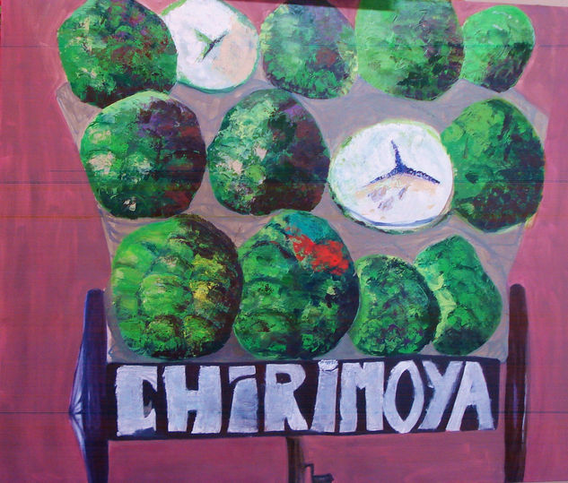 Chirimoyas Oil Canvas Others