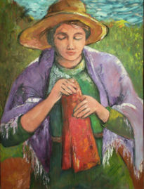 Mujer en el Campo