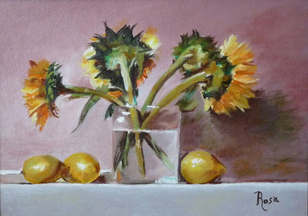 girasoles Oil Canvas Still Life Paintings