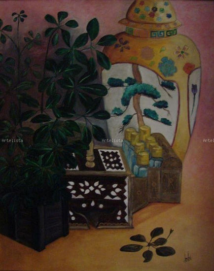 Bodegón... Culturas milenarias Oil Canvas Still Life Paintings