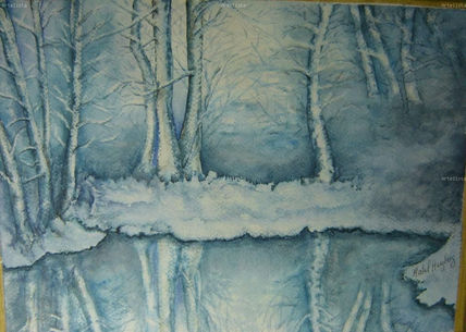 Bosque  azul.