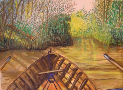 Bote  en  el  río.