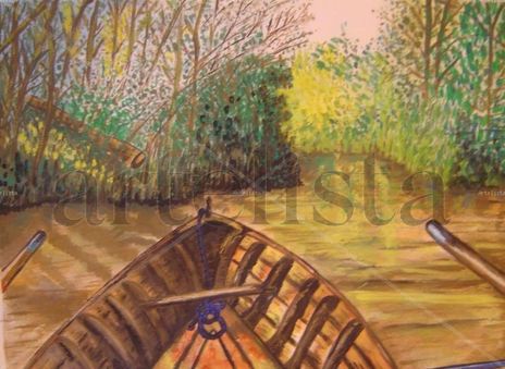 Bote  en  el  río.