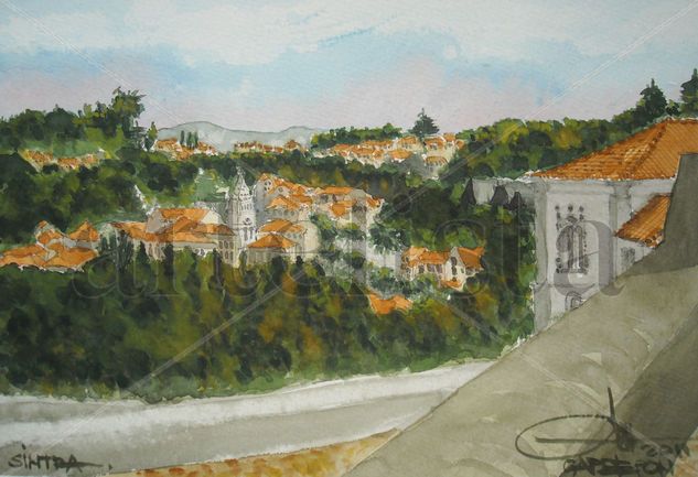 Sintra Watercolour Paper Landscaping