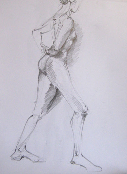 Mujer posando iii
