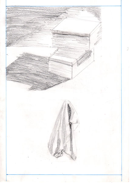 Cajas y trapo