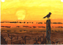Pajaro poste