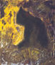 gato fondo amarillo